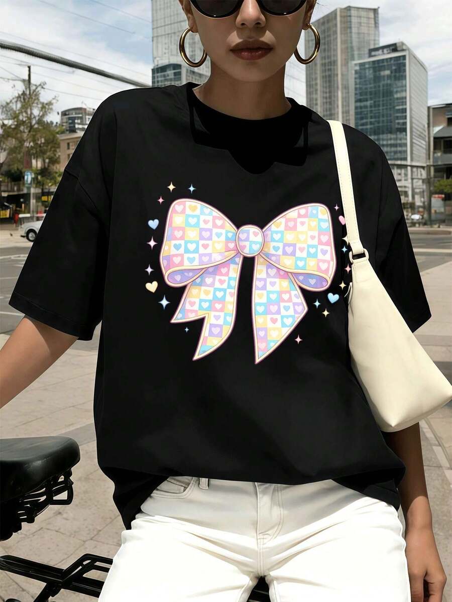 Women T-Shirts - Black - View 1