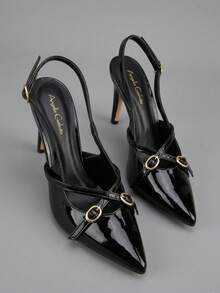 Women Pumps - Negro - Ver 2