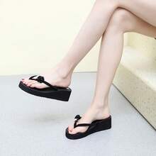Women Skateboarding Shoes - 3cm Low Heels, YY Black Rose - View 10