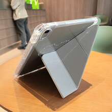 Tương thích với ốp bảo vệ máy tính bảng iPad thế hệ thứ 11, vỏ bảo vệ A16 có khe cắm bút cảm ứng, mặt lưng acrylic trong suốt cao cấp, có thể tùy chỉnh DIY, chức năng ngủ/thức thông minh, chân đế gập đa năng hình chữ Y, chất liệu da PU thời trang, tương thích với iPad Air 11, iPad thế hệ thứ 9 10.2", iPad thế hệ thứ 10, và iPad Pro 11, vỏ bảo vệ máy tính bảng Air 11. - Trong sáng - Xem 9