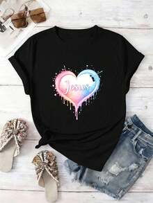 Women T-Shirts - Black - View 2