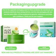 1 Hộp Mặt Nạ Dưỡng Ẩm Nha Đam, Kem Dưỡng Mắt Collagen, Gel Chăm Sóc Mắt, Giúp Giảm Mệt Mỏi Mắt Nhanh Chóng, Cải Thiện Bọng Mắt, Làm Mờ Quầng Thù, Làm Sáng Vùng Da Tối, Làm Mờ Nếp Nhăn Khô, Thích Hợp Làm Quà Tặng Ngày Valentine, Hộp Quà Giáng Sinh - Nhiều màu - Xem 5