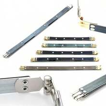 Khung kim loại lót 15,5-30cm với khóa lò xo linh hoạt - màu đen - Xem 3