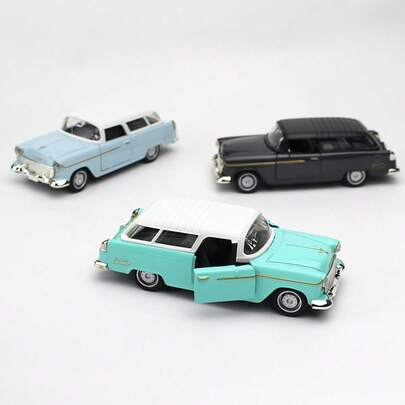 High-Quality Vintage Car Model, Static Convertible Car With Roof, Alloy Antique Car Model, Excellent Metallic Texture, Coffee Bar Decor, Car Interior Accessories, Home Decor, Collectible Gift, Car Ornament, Premium Birthday Gift For Teenagers And Adults