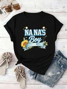 Women T-Shirts - Black - View 2
