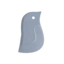 Raspador de silicona con forma de pingüino lindo - Utensilio de cocina suave para hornear, limpieza de sartenes antiadherentes y encimeras con grasa - Gris - Ver 5