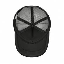 Front Print Switzerland Soccer World Cup 2026 - Swiss Fan Gift - World Cup 2026 - Hat Unisex Black Mesh Baseball Cap With Breathable Back Panel, Structured Front Crown, And Adjustable Strap. Lightweight, Quick-Dry, And Sun-Protective. Classic Solid Black Design, Versatile For Daily, Outdoor, Sports. One Size Fits Most. - 黑色 - 查看 4