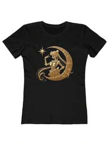 Women T-Shirts - Black - View 7