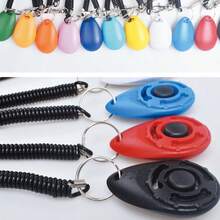 Dog Training Clicker, Behavior Correction Guide, Dog Communication Training Tool, Sound Emitting Dog Training Supplies - Multicolor - View 8