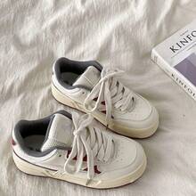 Women Skateboarding Shoes - Beige - View 3