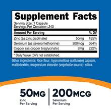 Nutricost Zinc (50mg) With Selenium (200mcg) 240 Capsules - Vegan, Gluten-Free, GMO-Free - 240個裝 - 查看 2
