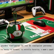 Echo Dot modelo más nuevo con Alexa e IA, Mundial de Fútbol 2026 parlante portátil bonito Bluetooth, conexión Bluetooth, calidad de sonido clara para fútbol, ideal en México para la Selección Nacional de México. - Ver 8