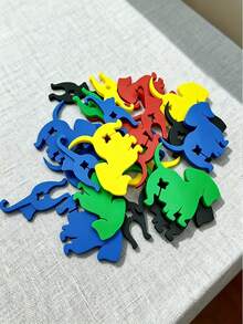 5/3/1pc Cat/Dog Shaped Metal Sealing Clips, Reusable Multi-Function Sealing Clips, Suitable For Storing Snacks, Potato Chips, Bread, Coffee, Pasta - Multicolor - View 6