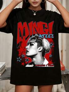Women T-Shirts - Black - View 8