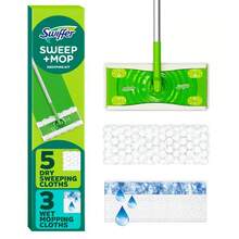 Sweep & Mop Starter Kit - 9ct: Multi-Surface Cleaning Tools, Plastic Material - 1 - Xem 1