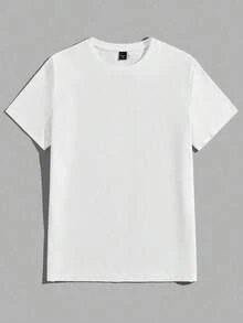 Camiseta Unisex Blanca de Manga Corta 100% Algodón con Estampado Japonés Ukiyo-e de Grúa, Monte  y Pagoda, Estilo Casual, Cómoda y Transpirable para Uso Diario y Combinaciones Versátiles - Blanco 2 - Ver 2