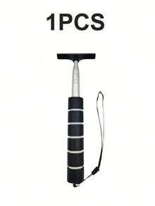Retractable Car Side Mirror Wiper, Extendable Car Rearview Mirror Wiper, Retractable Car Glass Wiper, Cleaning Tool With Extendable Handle, Portable Accessory For Cleaning Car Interior And Exterior In Rainy And Foggy Weather, Portable Car Glass Cleaning Snow Brush, Length 21 Cm (8.2 In) To 98 Cm (38.6 In) (Max) - A - View 14