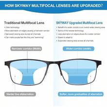 Progressive Multifocal Reading Glasses Mens, Metal Frame Lightweight Blue Light Blocking Multifocus Computer Readers With Spring Hinge - Tortoise + 1.5 X - View 3