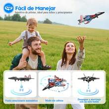 Kids Remote Control Airplanes & Jets - Blue - View 4