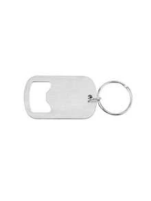 1 pieza Llavero abridor de botellas personalizado con texto, abridor de botellas de cerveza portátil, regalo para amantes de la cerveza, bar, camping, fiesta - Multicolor - Ver 6