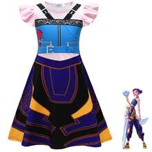 Hasbro Vestido de cosplay de cazadora de brujas, disfraz de rol para niños adecuado para regalos de fiesta y regalos infantiles - Multicolor - Ver 5