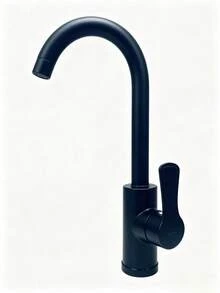 Kran Wastafel Hitam Baru, Kran Air Panas dan Dingin untuk Meja Rias Kamar Mandi, Cocok untuk Kamar Mandi, Dapur - Hitam - View 6