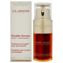 Double Serum Complete Age Control Concentrate By Clarins For Unisex - 1 Oz Serum (Tester) - Aloe Vera - 查看 2