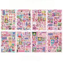 264 miếng dán chủ đề Peppa Pig mới, chống thấm nước và bền, thích hợp để đóng gói và niêm phong quà tặng. - Nhiều màu - Xem 7