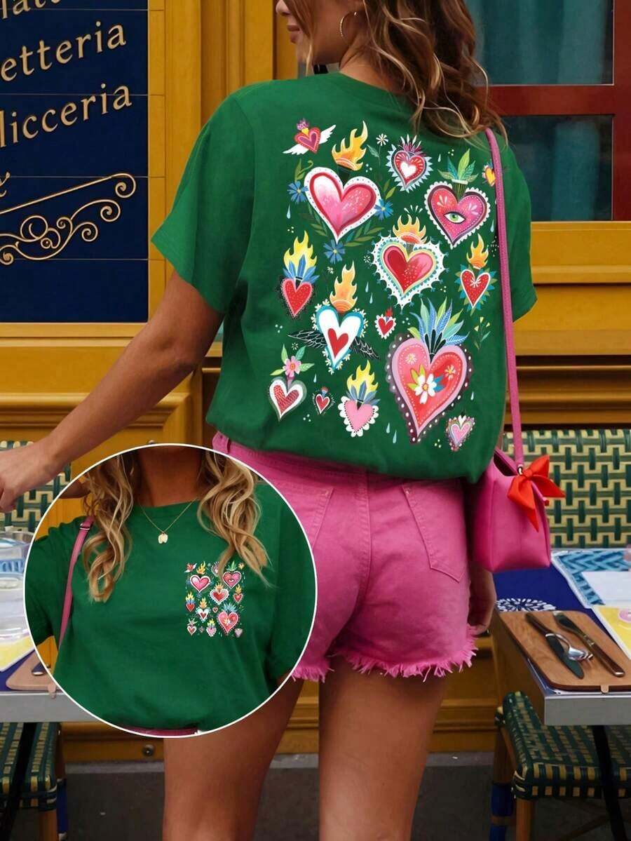 Mamá de Béisbol Retro Diseño a cuadros | Camiseta de Mamá de Béisbol | Camiseta con Lazo de Béisbol | Día de la Madre | Temporada Deportiva | Camiseta Divertida de Béisbol - Verde 3 - Ver 1