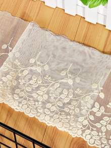 1 Yard Embroidered Lace Trim, 13cm Wide, DIY Bridal Lolita Decor Accessory - C - View 3