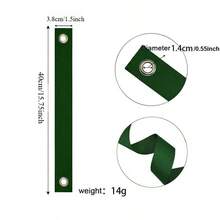 Tree Support Straps, Seedling Fixation Straps, Anti-Wind Fixation Straps, Outdoor Tree Support Straps With Metal Rings To Prevent Falling, Suitable For Garden And Yard - Multicolor - View 8