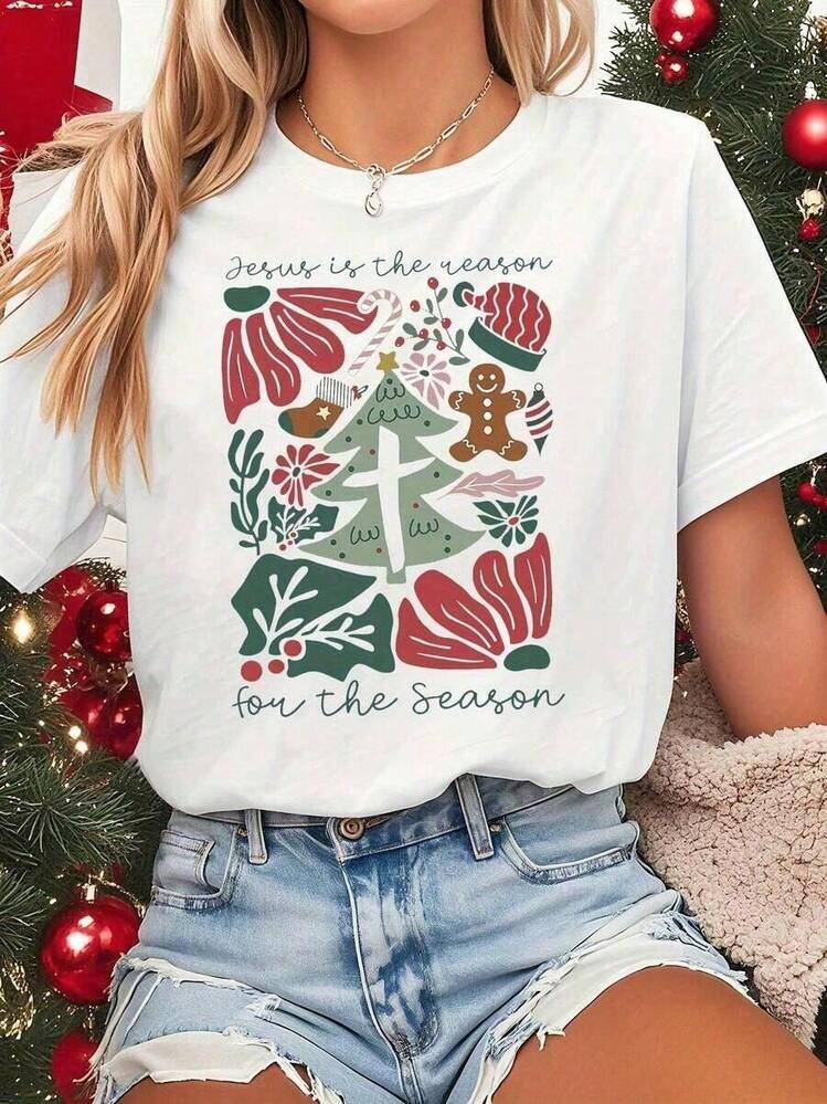 Plus Size 100% Cotton T-Shirt With "Happy To See Your Face" Print, Teacher T-Shirt With Apple, Back To School T-Shirt For Elementary School Teacher, Cute T-Shirt For Kindergarten Teacher, Y2K T-Shirt. - Black - View 10