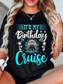 Women T-Shirts - Black - View 1