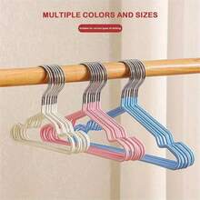 5pcs Metal Mini Coated Pet Hangers, With Non-Slip Clips, Windproof Design And Anti-Rust - 5.9 Inch And 9.8 Inch Mini Hangers, Suitable For Dog Cat Clothes, For Wardrobe Organization And Boutique Display - Multicolor - View 11