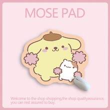 1个三丽鸥授权可爱卡通鼠标垫，双面仿皮材质，适用于Hello Kitty、My Melody、Cinnamoroll等卡通形象，防滑橡胶底座，经久耐用，适用于游戏和办公桌，可爱甜美，防水防滑防污，是生日和节日送给女性的理想礼物，趣味设计，耐用，男女通用 - 多色 - 查看 6