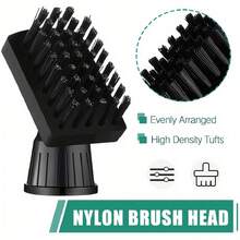 1 chổi vệ sinh gậy golf, chổi vệ sinh gậy golf kèm kẹp cố định và bình xịt, dung tích 4oz (khoảng 113ml), chổi vệ sinh gậy golf giúp làm sạch gậy và bóng golf, dụng cụ vệ sinh gậy golf. - màu đen - Xem 4