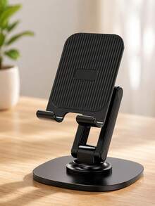 360° Rotatable Slouchy Smartphone Holder, Adjustable Hands-Free Phone Stand For Bed, Desktop - Black - View 5