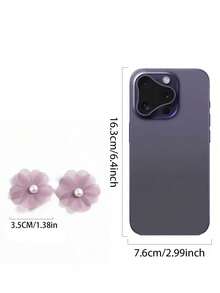 10/20/30 piezas de pétalos pequeños de tela con perlas falsas transparentes para accesorios DIY hechos a mano - Decoración versátil de flores artificiales para el hogar, bodas y compromisos - Se puede usar para tocados, guirnaldas de muñecas y accesorios de velo, contenedor no incluido - Multicolor - Ver 9