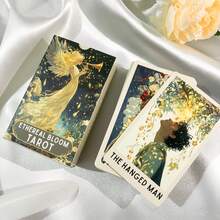 Bộ bài Tarot 78 lá chủ đề Tiên nữ - Bộ bài Tarot chủ đề hoa cổ điển, quà tặng bộ sưu tập bói toán - Nhiều màu - Xem 13