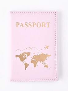 Multifunctional PU Leather Passport Holder, Waterproof Travel Wallet With Card Slots, Lightweight Document Organizer, Anti-Lost ID & Bank Card Protector, Minimalist Business/Travel Passport Cover, Large Capacity Couple Passport Holder - Multi-color B Style - View 15