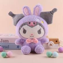 1个三丽鸥Hello Kitty、肉桂狗、美乐蒂、酷洛米兔子服装毛绒娃娃，可爱卡通娃娃，家居/汽车装饰，适合作为节日礼物，女士 - 彩色 - 查看 17
