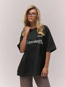 Women T-Shirts - Black - View 5