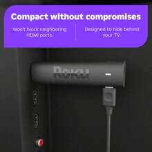 Roku Streaming Stick 4K HDR & Dolby Vision Streaming Device For TV With Voice Remote & Long-Range Wi-Fi - 黑色 - 查看 5