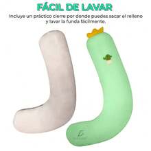 3-In-1 Pregnancy And Child Pillow, 135cm Long - Green - View 3