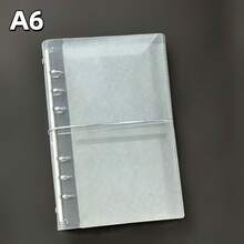 FEINIBOOK 1 cuốn sổ tay bìa rời trong suốt khổ A6/A7/M5, gấp 3 lần, có thể dán sticker, gấp chéo, dễ mang theo, bìa tự thiết kế, ruột sổ có thể tháo rời và thay thế, sổ kế hoạch học sinh/văn phòng, sổ tay đa chức năng. - Tạp chí - Xem 17