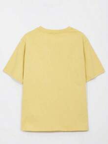 Camiseta de Hombros Caídos  para Verano - Multicolor - Ver 9