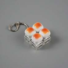 Soft Bread Keyboard Keychain Stress Relief Toy Caramel Bread Keyboard Stress Relief Toy - Crisp Sound, Stress-Relieving Clicky Toy Keychain, Quiet Anxiety Toy For Adults Work, Travel, Home - Relieve Anxiety, Improve Focus, Desk Decor, Party Favors, Christmas And Birthday Gifts - Multicolor - View 13