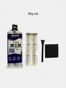 (1 cái/85g) Keo sửa chữa kim loại cường độ cao, keo hàn nguội chắc chắn, chất kết dính đúc sửa chữa nhựa thần kỳ, keo AB chịu nhiệt, keo dán ô tô - keo nhựa epoxy - chất bịt kín ren - nhựa epoxy chịu nhiệt cao dùng trong ô tô, thích hợp cho ống xả, chắn bùn và vỏ nhựa. - Keo siêu dính - Xem 11