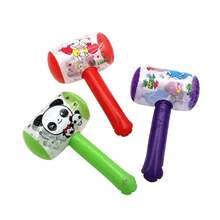 Martillo inflable de 3 uds con campana, martillo de aire, juguetes para bebés y niños, recuerdos de fiesta, juguete inflable para piscina, juguete para fiesta en la playa - 3 piezas de colores aleatorios - Ver 2