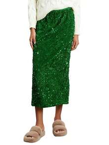 Women Skirts - Green - View 1